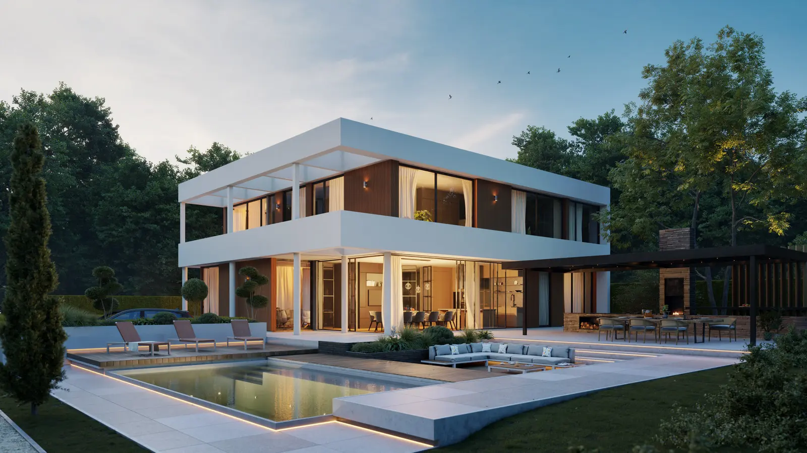 Naoorlogse villa voor en na — isolatie als basis voor transformatie