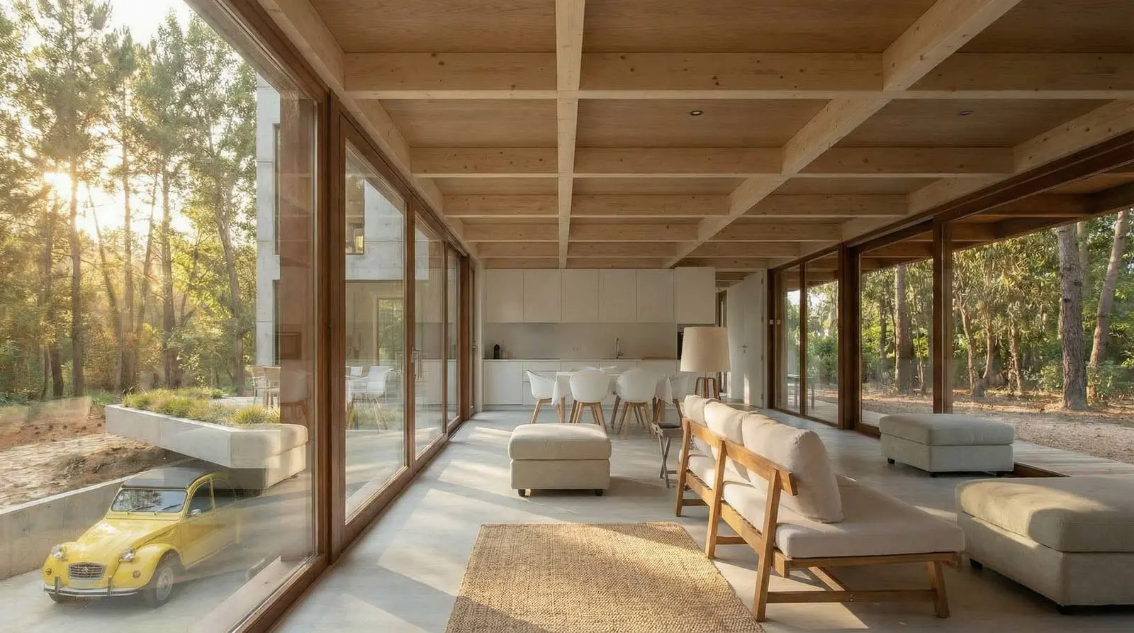 Nieuwbouw villa in Naarden met moderne architectuur en groene inpassing