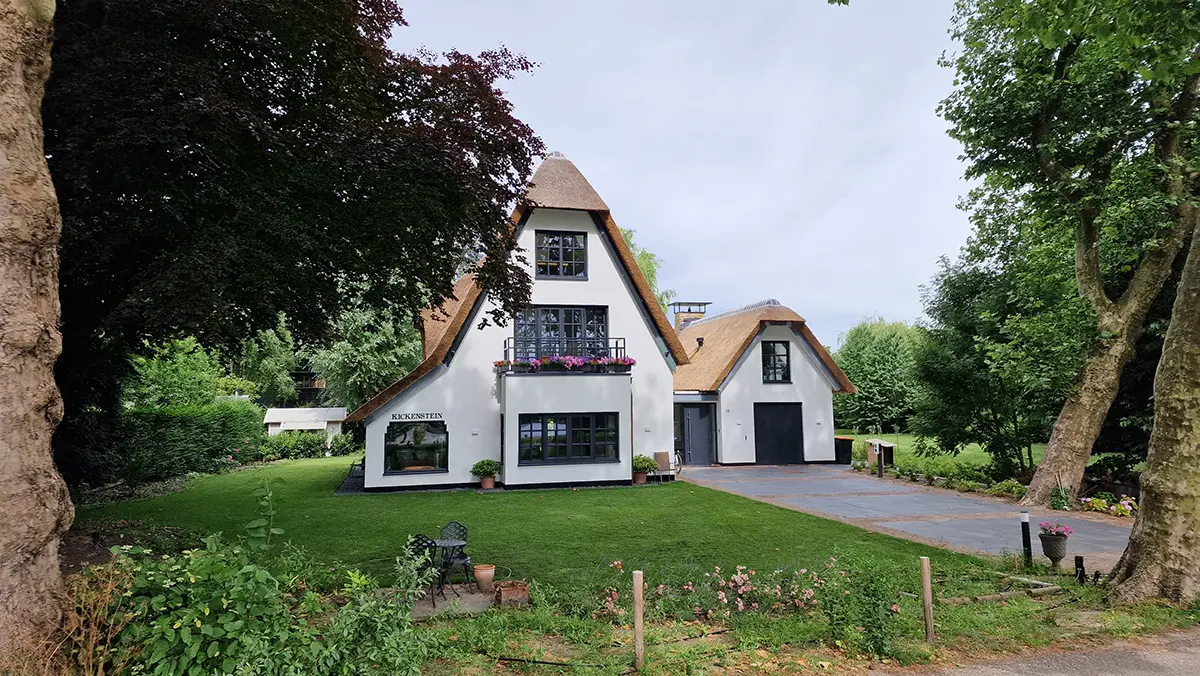 Renovatie van karakteristieke woning Kickestein in Loenen aan de Vecht door architectenbureau Jules Zwijsen