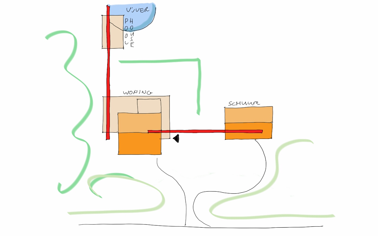 Uitbreiding woning en schuur in het buitengebied Enschede