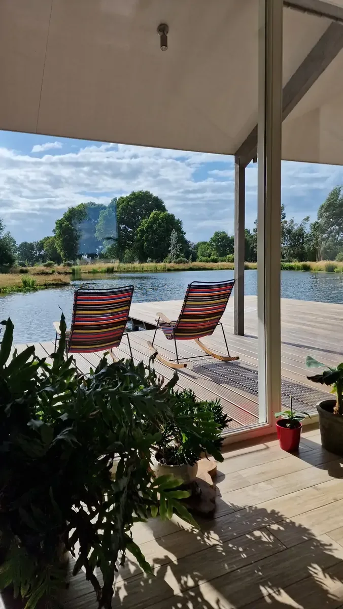 Vakantiegevoel in de eigen woning dankzij veranda over volle breedte