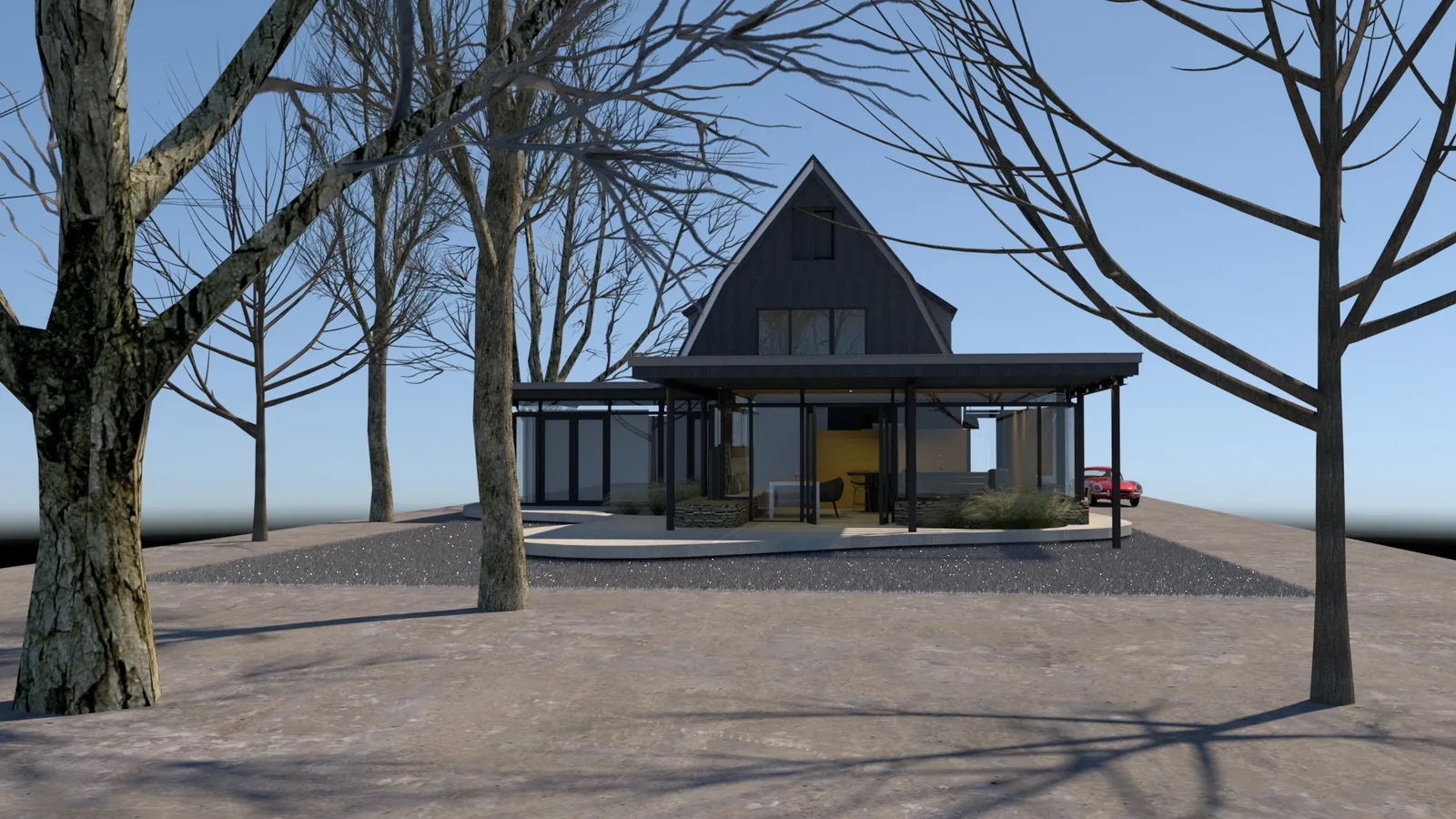 Moderne aanbouw Bilthoven