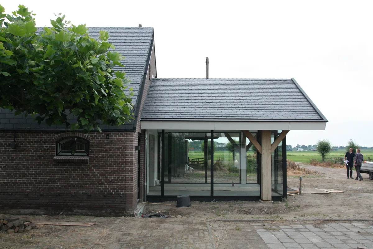 Verbouw stal naar woonschuur Muiden
