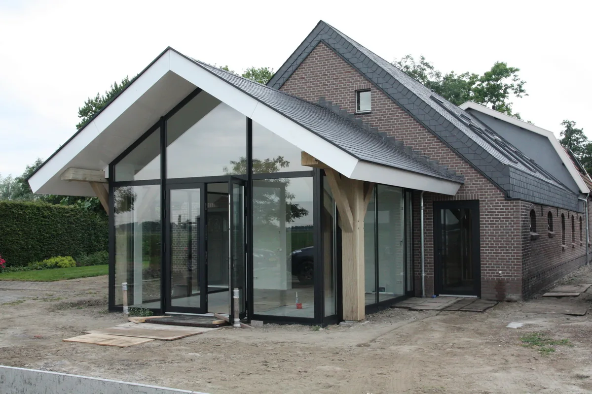 Verbouw stal naar woonschuur Muiden