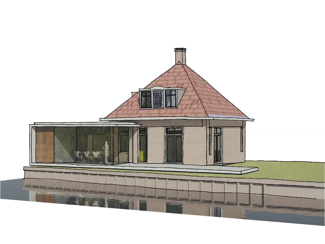 Tuinkamer aan de Vecht