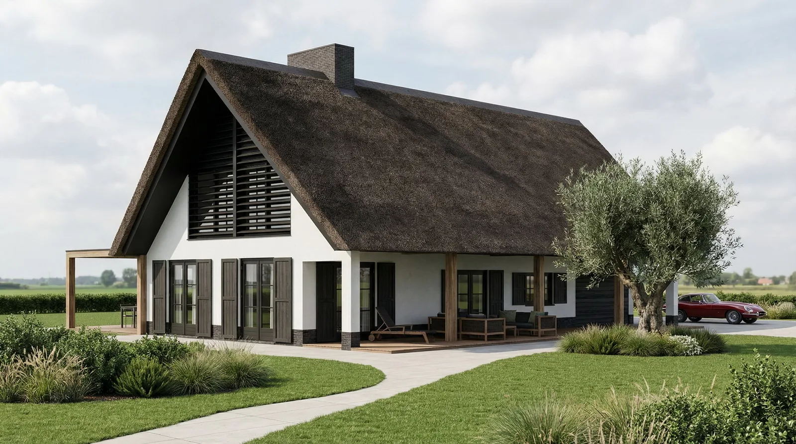 Verbouw en uitbreiding woning Loenersloot