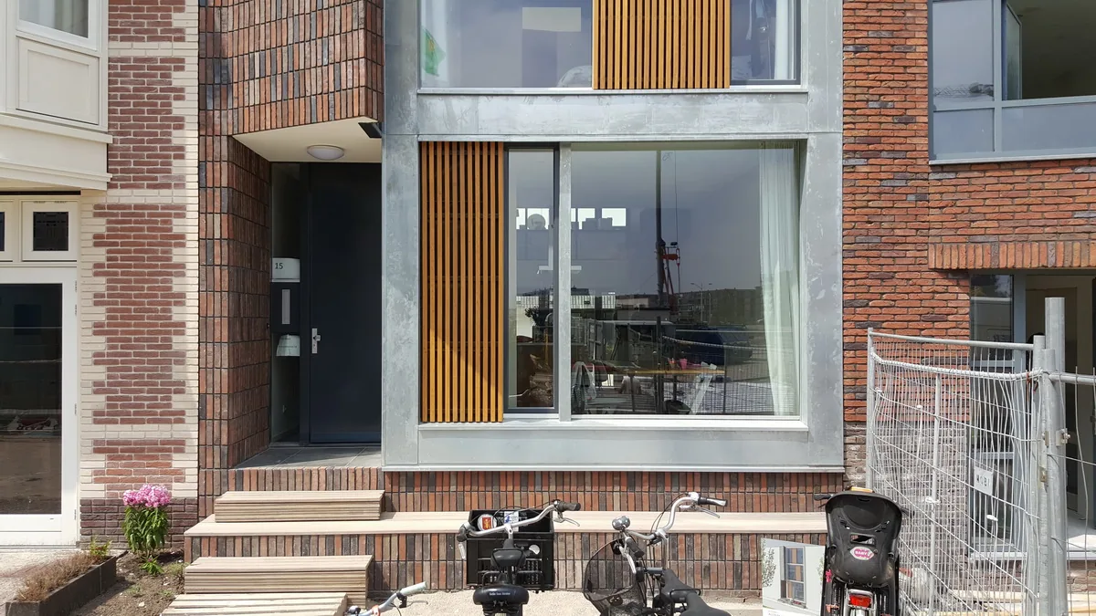 Gebiedsontwikkeling Nieuw Delft met nieuwe stadsblokken en particuliere kavels