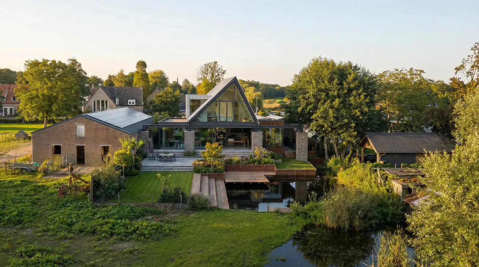 Nieuwbouw villa op complexe kavel in Ankeveen, Wijdemeren